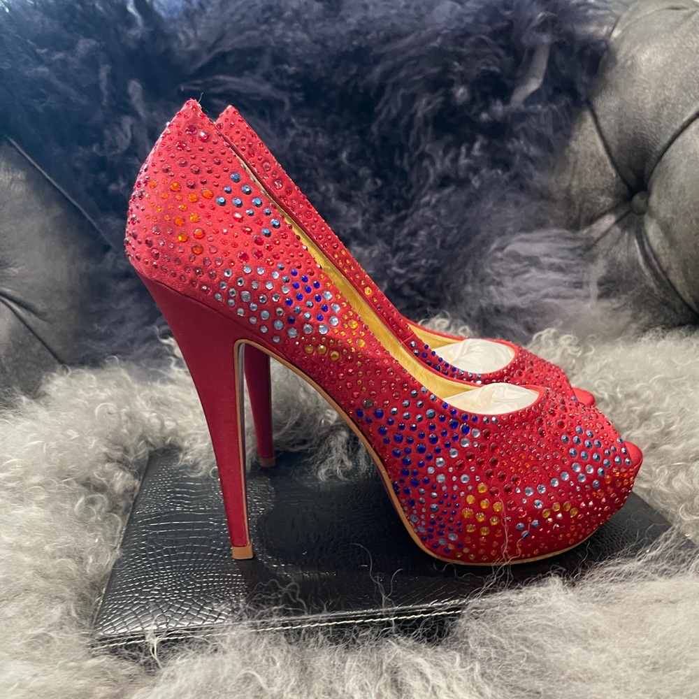Red Sergio Zelcer Heels
